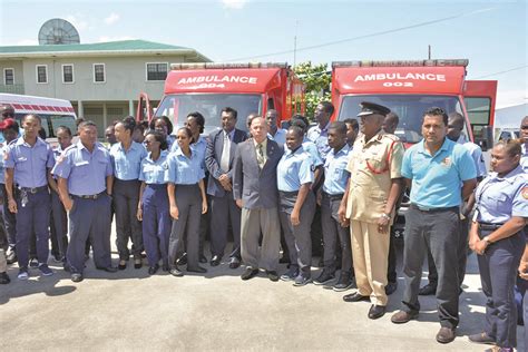 Guyana Rolls Out National Emergency Medical Services Guyana Times