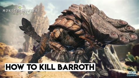 Iceborne hammer guide on the best loadout and armor build for this weapon. Monster Hunter World | How To Kill Barroth | Quick Guide ...