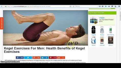 Kegel Exercises For Men Health Benefits Of Kegel Exercises Youtube