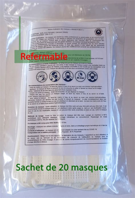 Cette catégorie contient les 30 pages suivantes. Paquet de 10 masques UNS- Catégorie 1 lavable 10x - Eco Technic