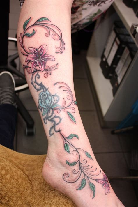 Tattoo Flower Legs Tattoos Flower Tattoos Flower Tattoo
