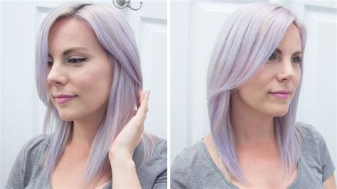 How To Dye Your Hair Lavenderpastel Purple Manic Panic Ultra Violet