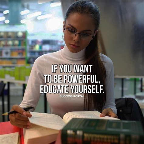 Educate Yourself 📚 Sitater Motivasjon
