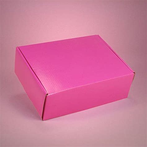 Hot Pink Corrugated Boxes 4 X 4 X 4 Quantity 50 Corrugated