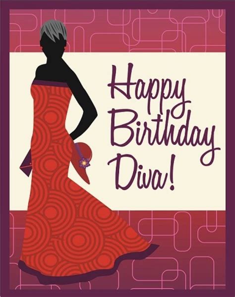 Diva Birthday In 2020 Happy Birthday African American Happy Birthday