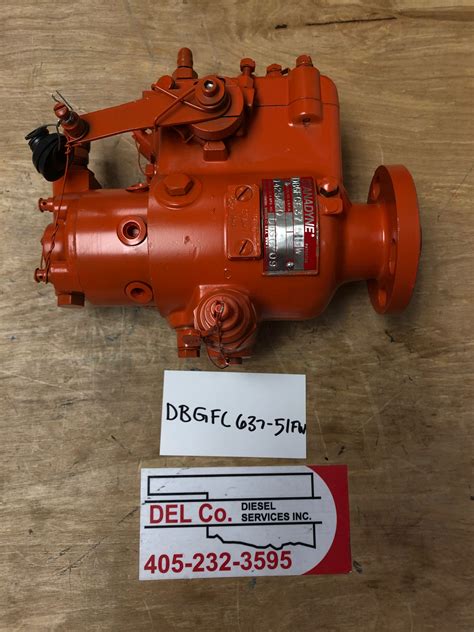 Stanadyne Roosa Master Remanufactured Fuel Injection Pump Dbgfc637