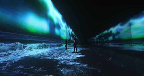 Koreas Largest Immersive Art Exhibition With Realistic Crashing Waves