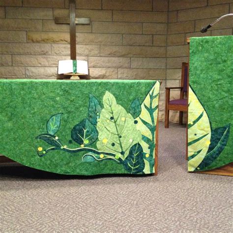 Green Season Chapel Paraments John Neumann Church Banners Designs