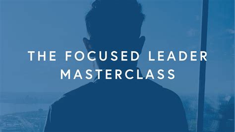 The Focused Leader Full Focus Learning