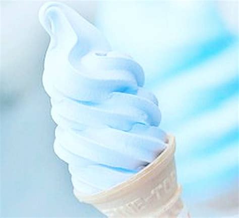 Blue Aesthetic Ice Cream