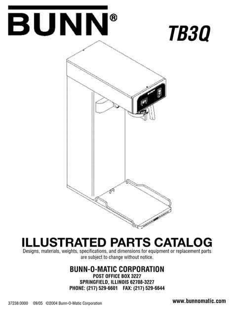 Bunn Bx B Manual