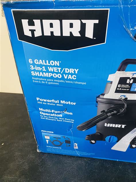 Great Lakes Vntg New Hart 6gal Shampoo Wet Dry Vac