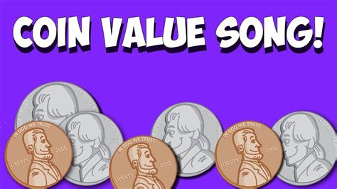 Coin Value Song Pennies Nickels Dimes Quarters Youtube