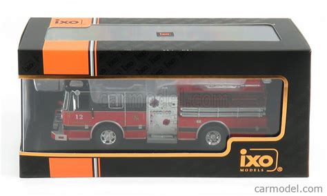 Ixo Models Trf003 Scale 143 Seagrave Marauder Ii Tanker Truck Fire