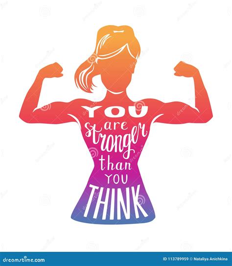 You Stronger Than You Think Clipart And Illustrations