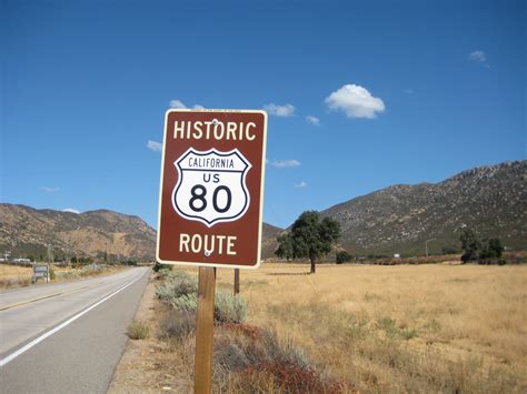 Historic Highway 80 East County San Diego Travel Blog