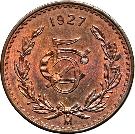 5 Centavos Mexico Numista