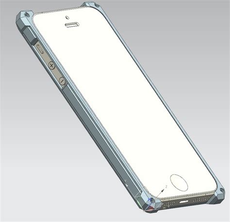 Iphone 55sse Case Sesto Elemento 3d Cad Model Library Grabcad