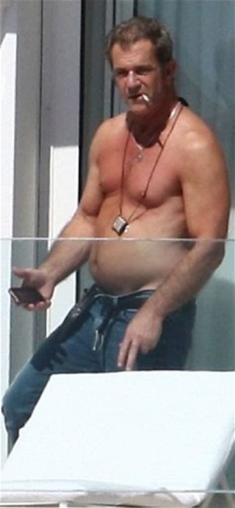 Shirtless Mel Gibson In His 3rd Trimester May Not Have The Appeal