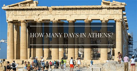 How Many Days In Athens Is Enough 4 Days In Athens Itinerary Easy
