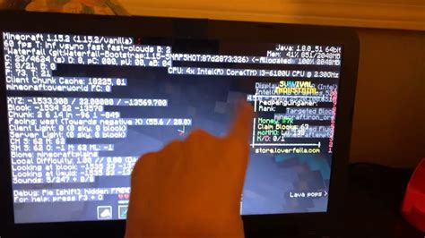 How To Show Coords On Minecraft Java On Laptop Youtube