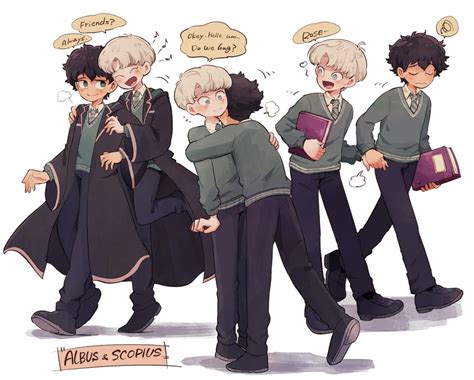 Scorpius Malfoy And Albus Severus Potter Wizarding World And 2 More