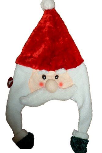 Santa Face Hat For Ugly Christmas Sweater Party Outfits One Size