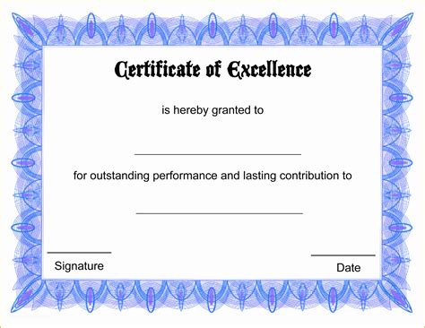 Free Printable Diploma Template Of Printable Certificate Templates