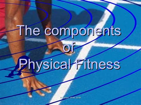 The Components Of Fitness Powerpoint Health Fitness Motivation