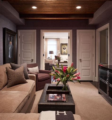15 Stunning Transitional Basement Design Home Decor Styles