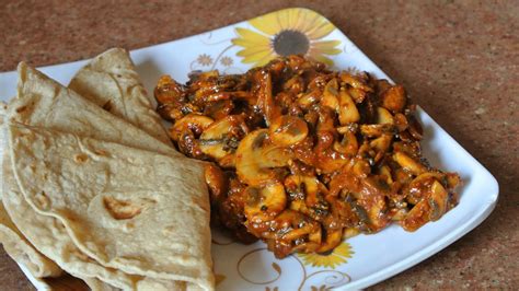 Tandoori Mushroom Recipe (Vegan) | Mushroom recipes, Mushroom recipes ...