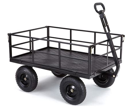 Buy Gorilla Cart 9 Cubic Feet 1200 Pound Capacity Heavy Duty Durable