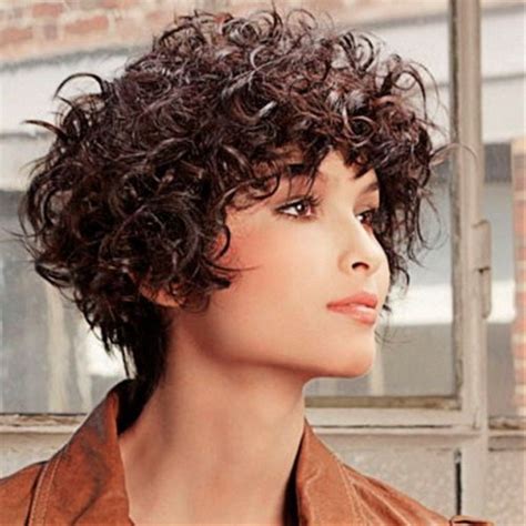 The prego round brush is another ideal tool to style your short haircut. Short naturally curly hairstyles 2015
