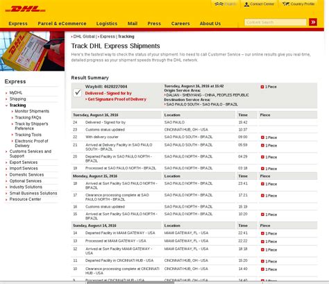 Track your dhl express online with your dhl tracking number. How to Track your DHL Delivery
