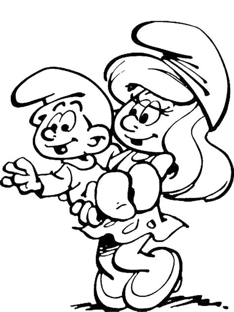 Here, on our website, you have drawings of the smurfs to color, paint, and print. The Smurfs Coloring Pages