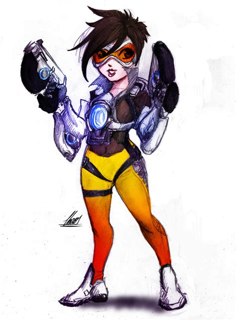 Safebooru 1girl Absurdres Armor Blizzard Company Body Bodysuit Cyberpunk Formal Girl Gun