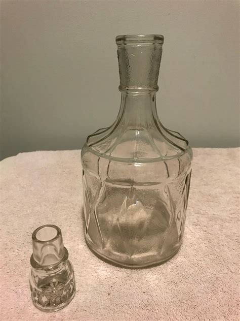 Vintage 1930s 1940s Owens Illinois Glass Company Clear Glass Etsy