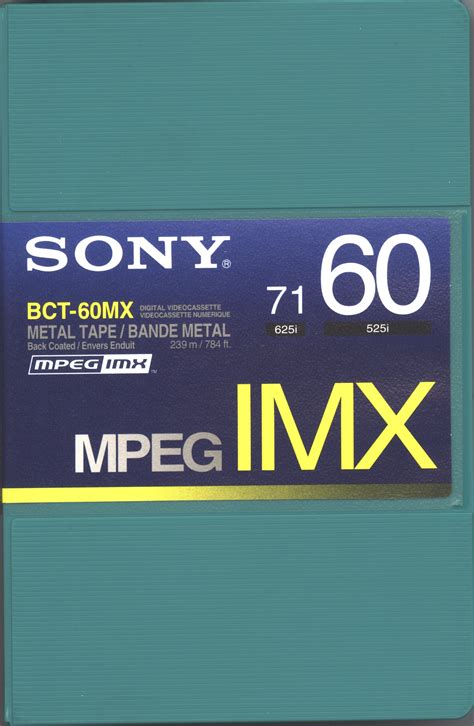 Sony Mpeg Imx