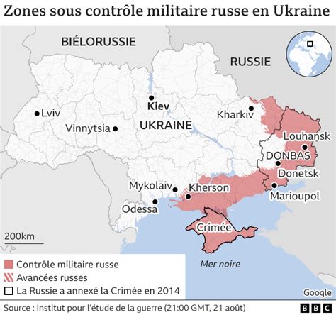 Guerre Ukraine Russie L Offensive De Kharkiv En Cartes Bbc News