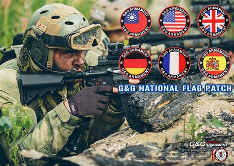 Gandg Flag And Pvc Patches Released Popular Airsoft Welcome To The