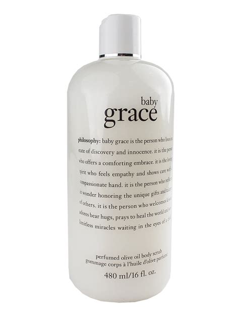 Philosophy Baby Grace Olive Perfumed Oil Body Scrub 480ml16oz