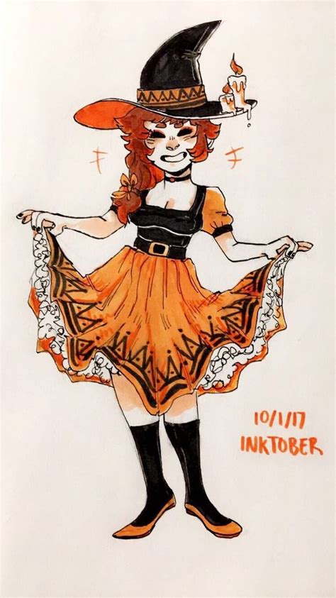 Witch Inktober Tumblr Witch Art Witch Character Design
