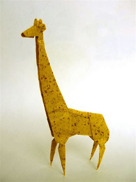 Origami Giraffe Giraffes Pinterest