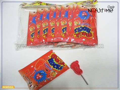 Magic Popping Candy With Foot Lollipoporange Productschina Magic