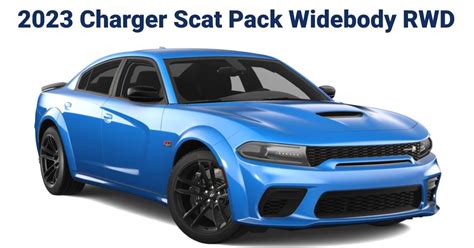 2023 Dodge Charger Scat Pack Widebody Rwd Invoice Price Dealer Cost
