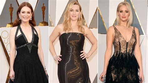 2016 Oscars Fashion Trend Non Boring Black Gowns Instyle