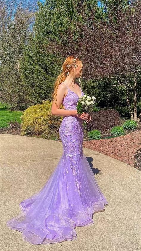 Pinterest In 2023 Lavender Prom Dresses Lavender Prom Dress Long