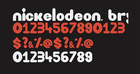Nickelodeon Bryan So Free Font What Font Is