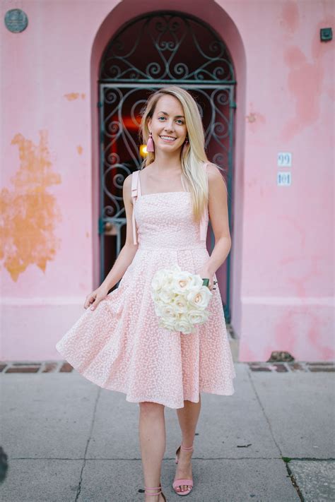 A Flirty Summer Dress In The Most Feminine Embroidered Pink Dresses Glam Dresses Summer Dresses