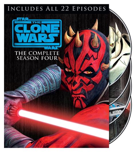 The clone wars, only on disney+. 'The Clone Wars' Season 4 Arrives on Disc